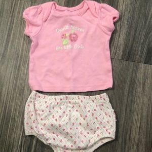 Baby works 3 piece set 3-6 months